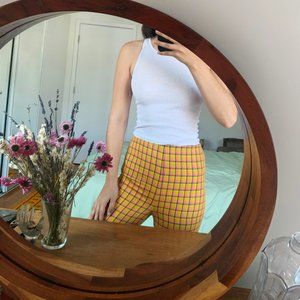 Maryam Nassir Zadeh Plaid Pants